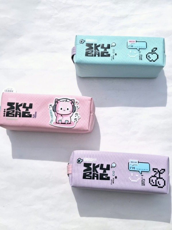 Producto - Cartuchera Skybag Rectangular 1 cierre