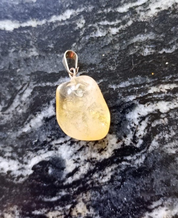 Producto - Dije de citrino simple