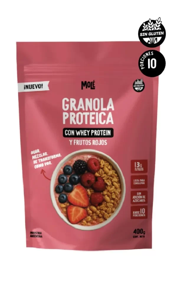 Producto - MOLE GRANOLA PROTEICA 400G - 0