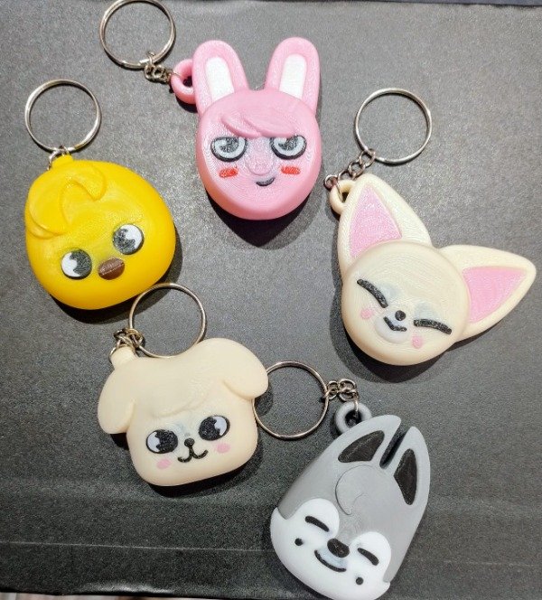 Producto - Llavero Straykids SKZOO cabezas