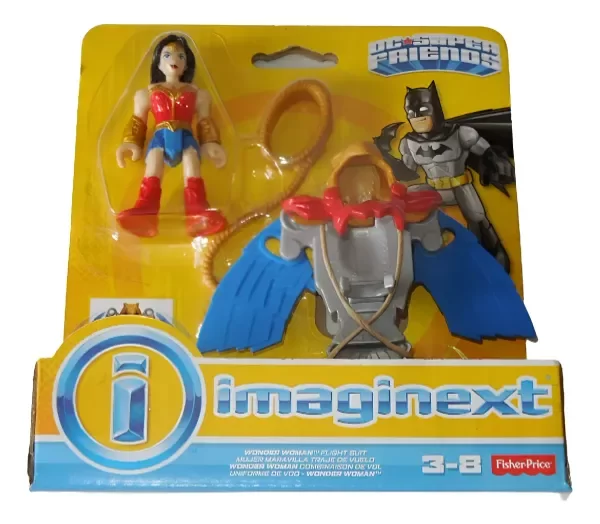 Producto - Imaginext Fisher Price Mujer Maravilla Con Traje De Vuelo