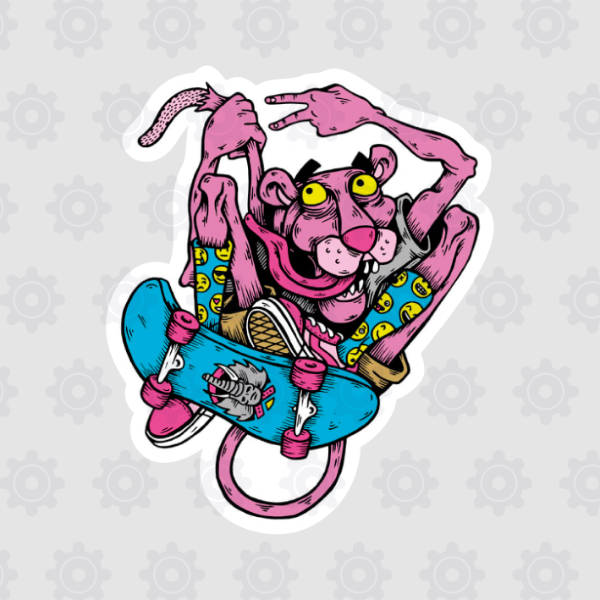 Producto - CT-027 Pantera Rosa Skate