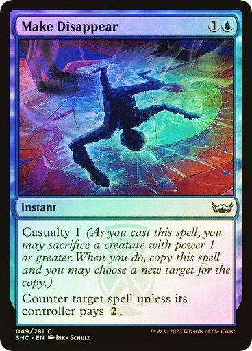 Producto - Make Disappear Foil  Streets of New Capenna