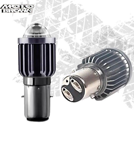 Producto - Lampara Led Lupa Moto Culote Bosch H6