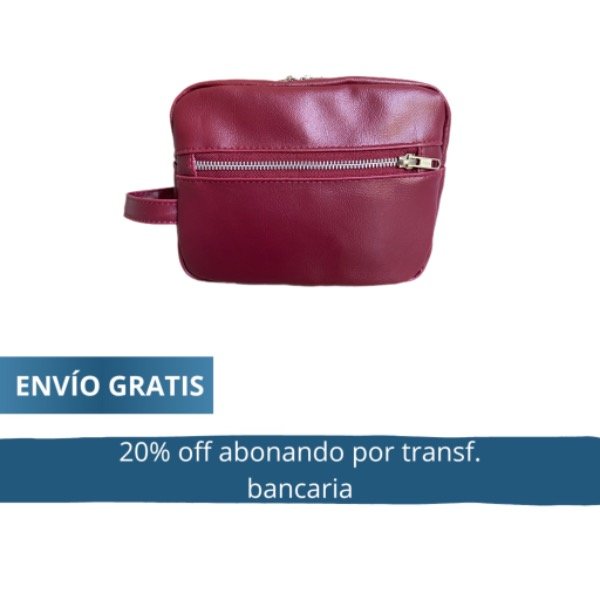 Producto - Neceser Isotérmico Bordó abonando por transferencia 59.840 pesos