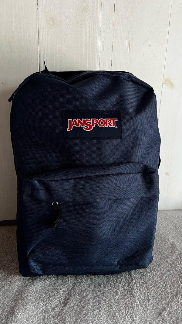 Producto - Mochila Jansport azul