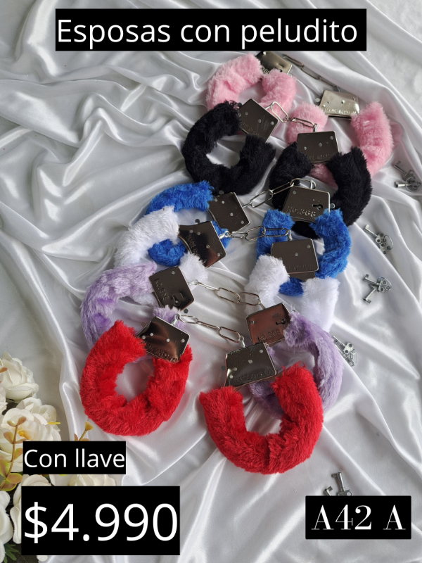 Producto - ESPOSAS DE PELUCHE (A42 A)