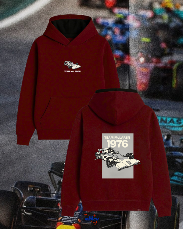 Producto - Hoodie bordo Mclaren 1976
