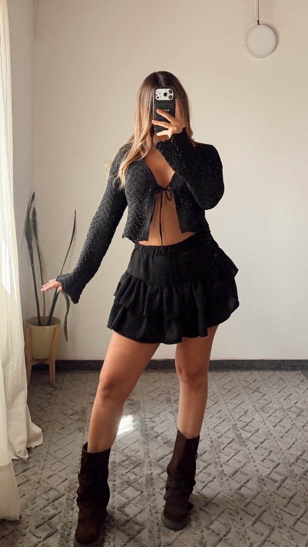 Producto - Saquito Greta negro