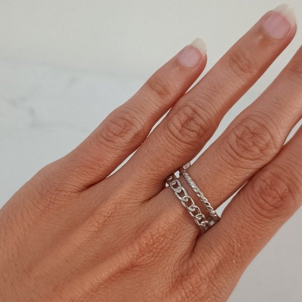 Producto - Anillo línea doble