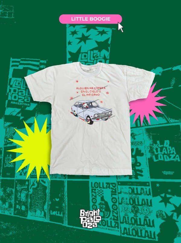 Producto - PREVENTA Remera Kitty Little Boogie - BRIGHTPALOOZA