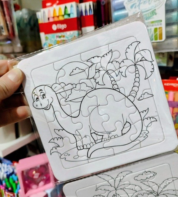 Producto - Rompecabezas para Pintar x 3 Dino - 2