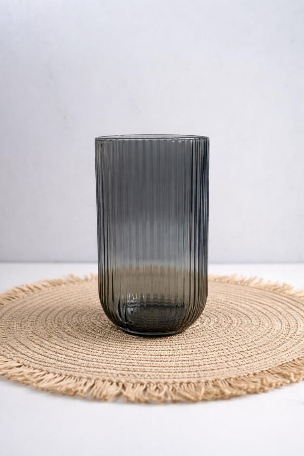 Producto - Vaso largo Rayado oscuro x6