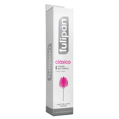 Producto - 1289 TULIPÁN BLANCO TUBO CLÁSICO