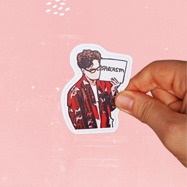 Producto - Sticker Leonard Sarcasm