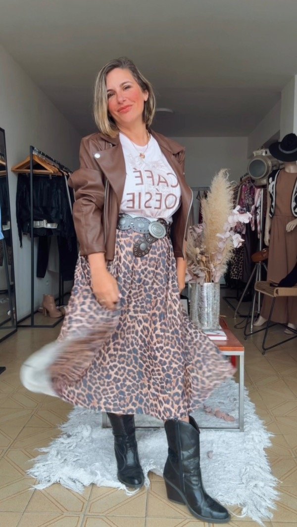 Producto - Falda print New