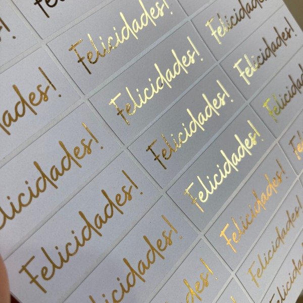 Producto - Stickers Felicidades x50