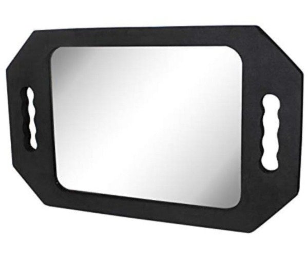 Producto - Espejo De Mano Rectangular