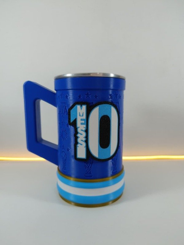Producto - Vaso Chopp Selección Argentina - Edición Azul - Messi - 650 ml