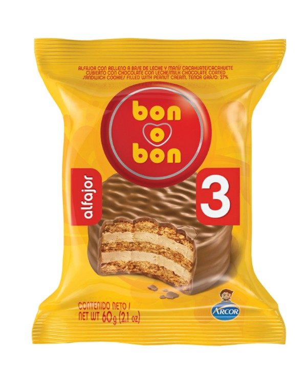 Producto - Alfajor Bon o Bon triple