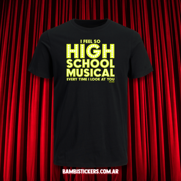 Producto - Remera So High School Musical