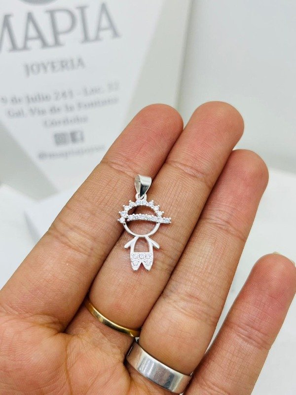 Producto - DIJE NENE PLATA 925