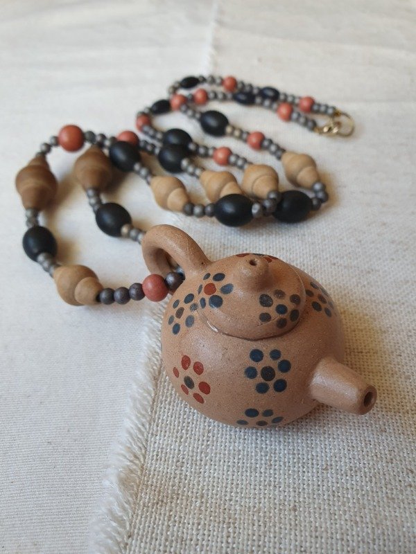 Producto - LUCERO Collar Ceremonia del Té Yixing Pintitas