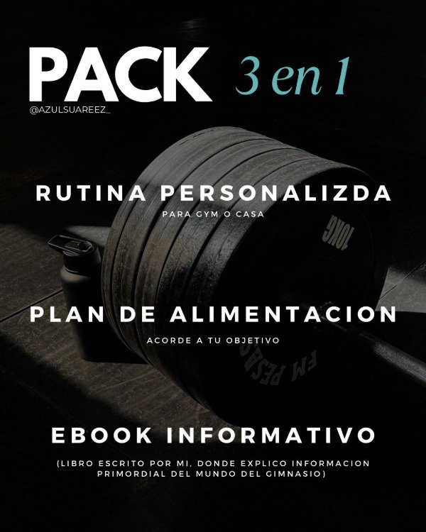 Producto - PACK 3 EN 1 - 1