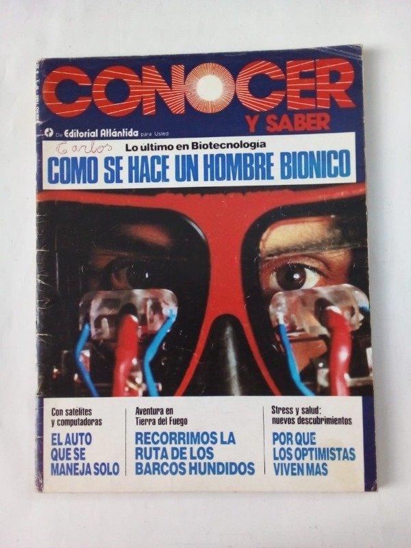 Producto - Conocer y saber #3 - Enero 1989 - Cómo se hace un hombre biónico