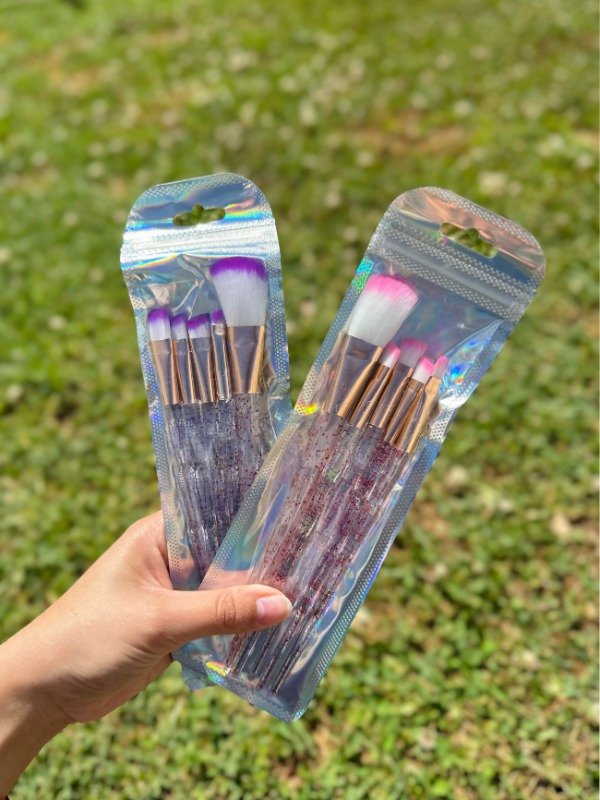 Producto - Set de brochas Glitter x5