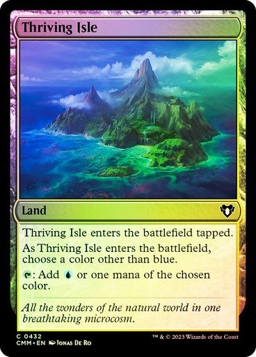 Producto - Thriving Isle Foil  Commander Masters