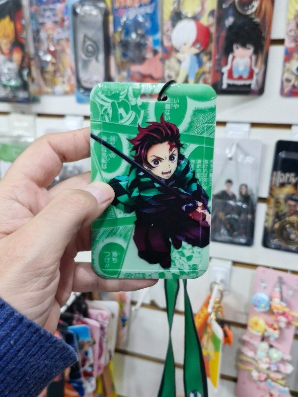 Producto - DEMON SLAYER- PORTASUBE TANJIRO VERDE