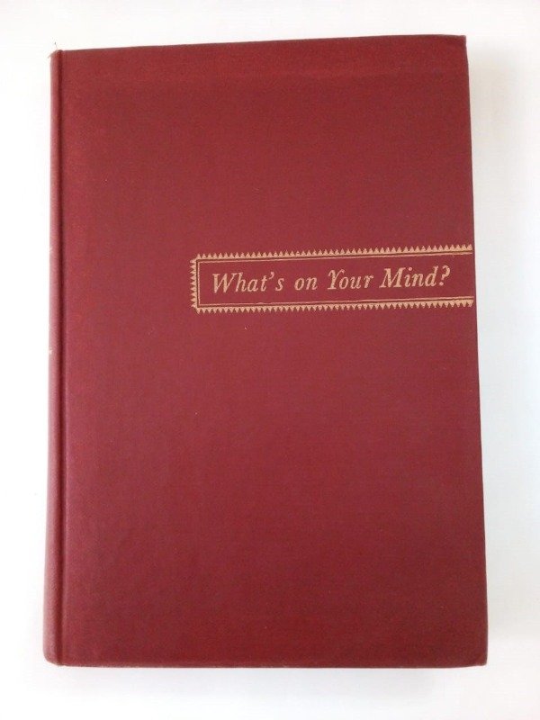 Producto - Whats on your mind - Dunninger - The world publishing Co 1944 - Tapa dura