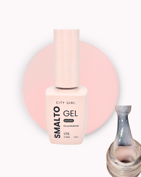 Producto - ESMALTE SEMI PERMANENTE CITY GIRL 15ML #175 GLITTER