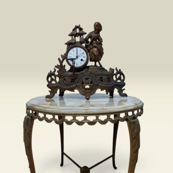 Producto - Reloj de mesa Escultórico - Rococó - 1