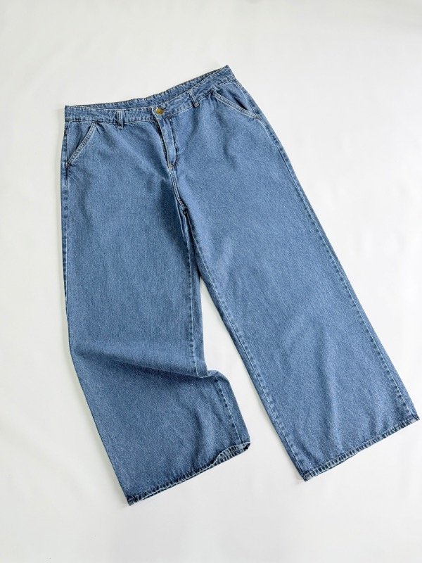 Producto - Jean Wide leg azul