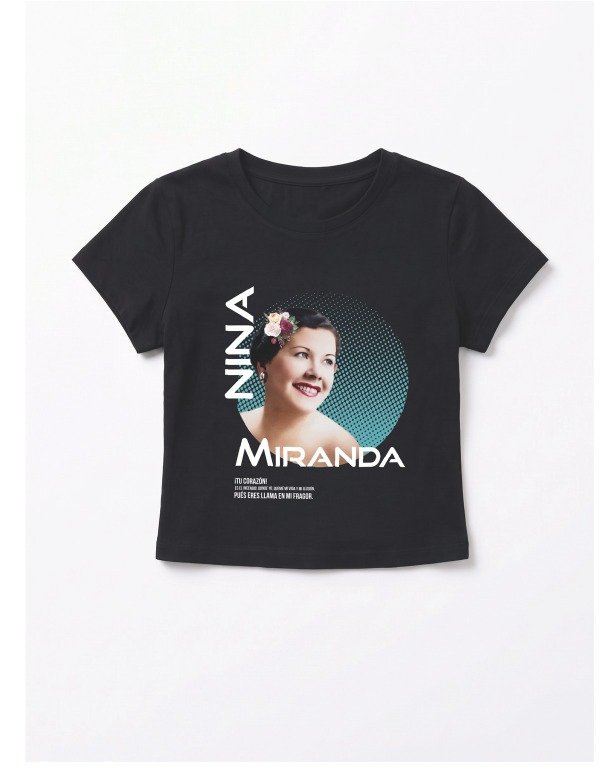 Producto - Remera Nina Miranda - Negra - 2