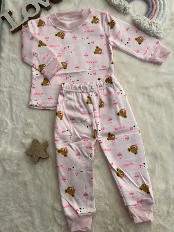Producto - Pijama Termico Bebe Estampado Osos - COD 1389