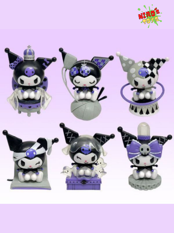 Producto - Sanrio set x6 (8CM) Mod. 15 - Figura Sanrio - Nirostoys