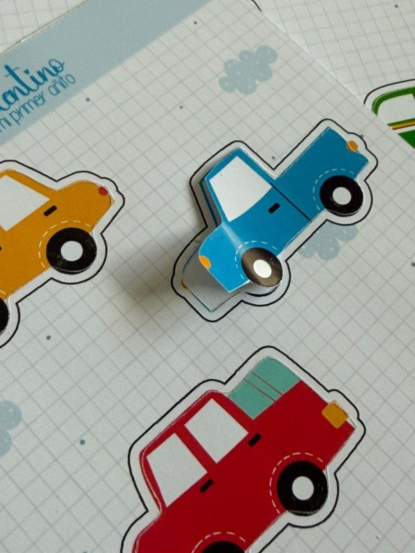 Producto - Planchitas de stickers troqueladas