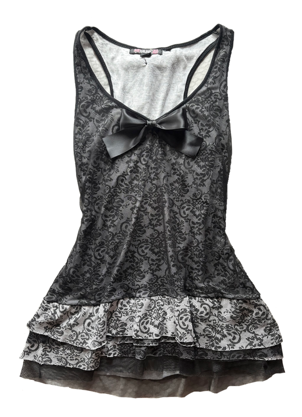 Producto - Lace+brocatto top