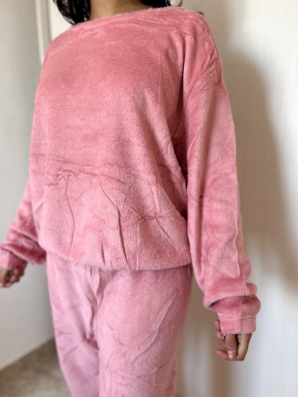 Producto - Pijama Teddy Rosa