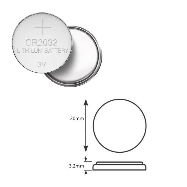 Producto - Bateria De Litio 3V Cr2016 Cr2025 Cr2032 - 3