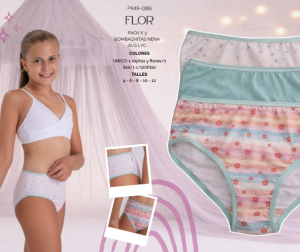 Producto - PACK X3 BOMBIS FLOR NENA - DO94908