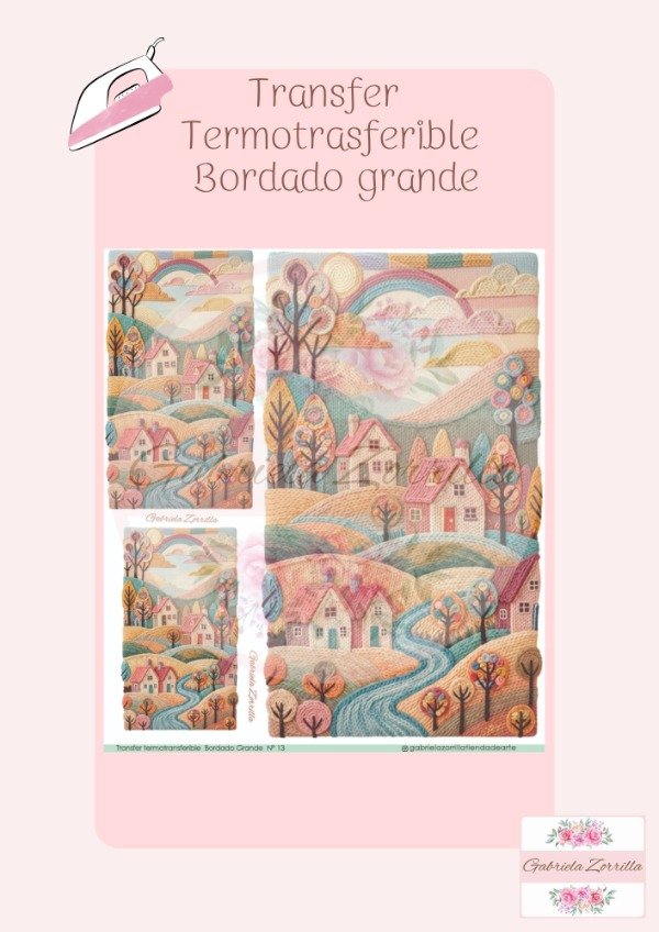 Producto - Transfer Termo bordado grande 13