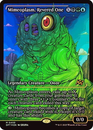 Producto - Mimeoplasm, Revered One Japan Showcase Foil  Aetherdrift