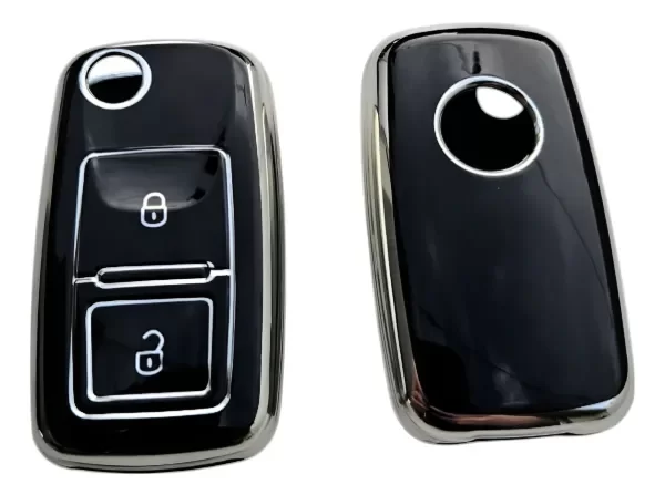 Producto - Funda Cubrellave Tpu Compatible Con Vw Navaja 3b Bora Vento