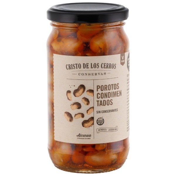 Producto - Porotos condimentados en aceite