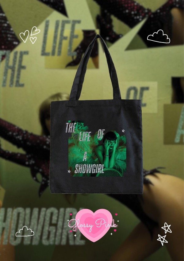 Producto - Tote Bag Showgirl - DTF CON GLITTER
