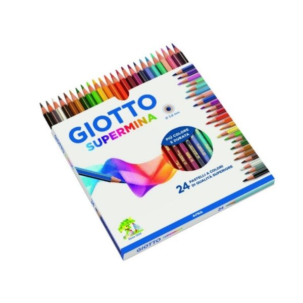 Producto - LAPICES DE COLORES GIOTTO SUPERMINA X 24 LARGOS